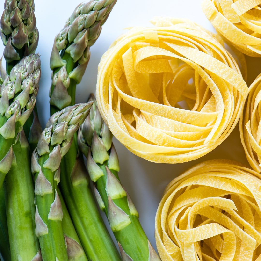 Pasta al Limone with Asparagus