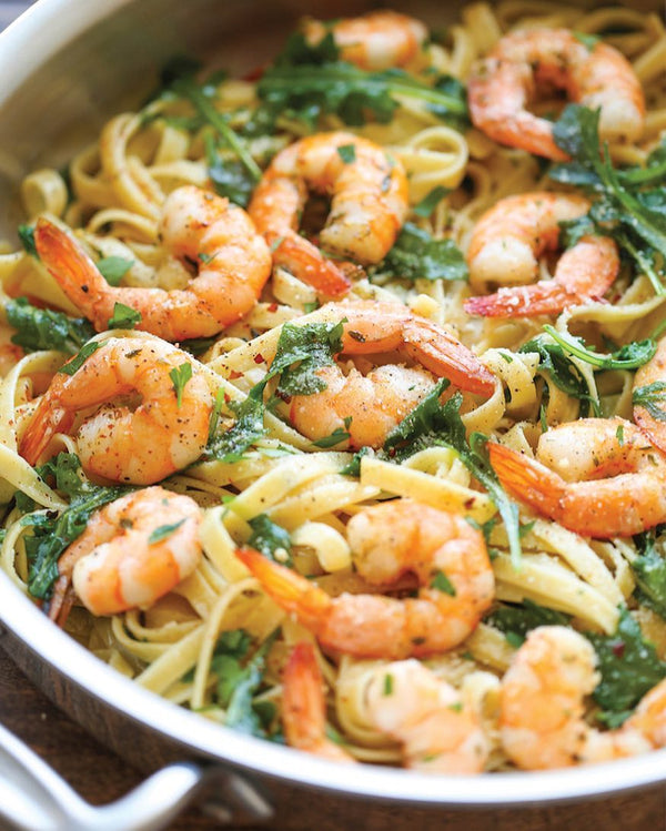 Shrimp Scampi with Garlic &amp; Herb Butter - Casco Bay Creamery