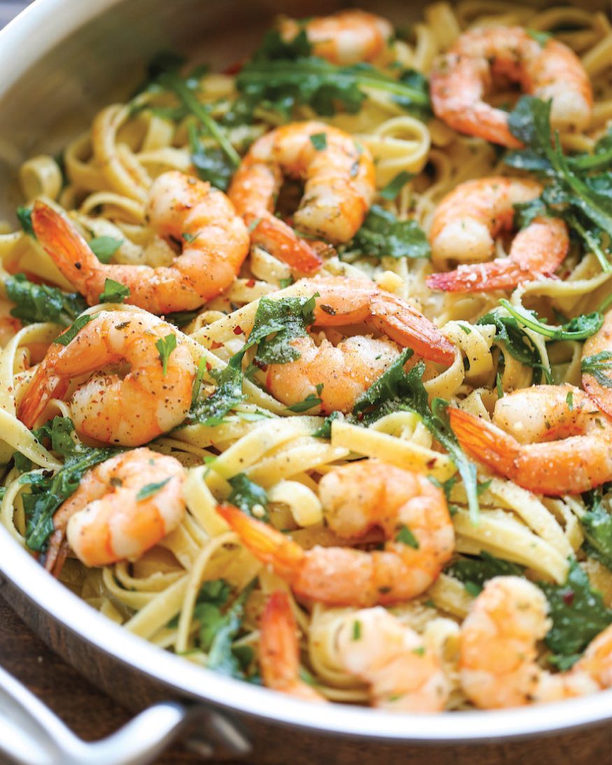 Shrimp Scampi with Garlic & Herb Butter