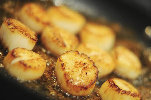 Pan-seared Sea Scallops with Lemon Chive Butter